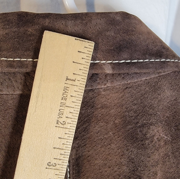 Wilsons Leather Brown Suede Jacket - Picture 11 of 17